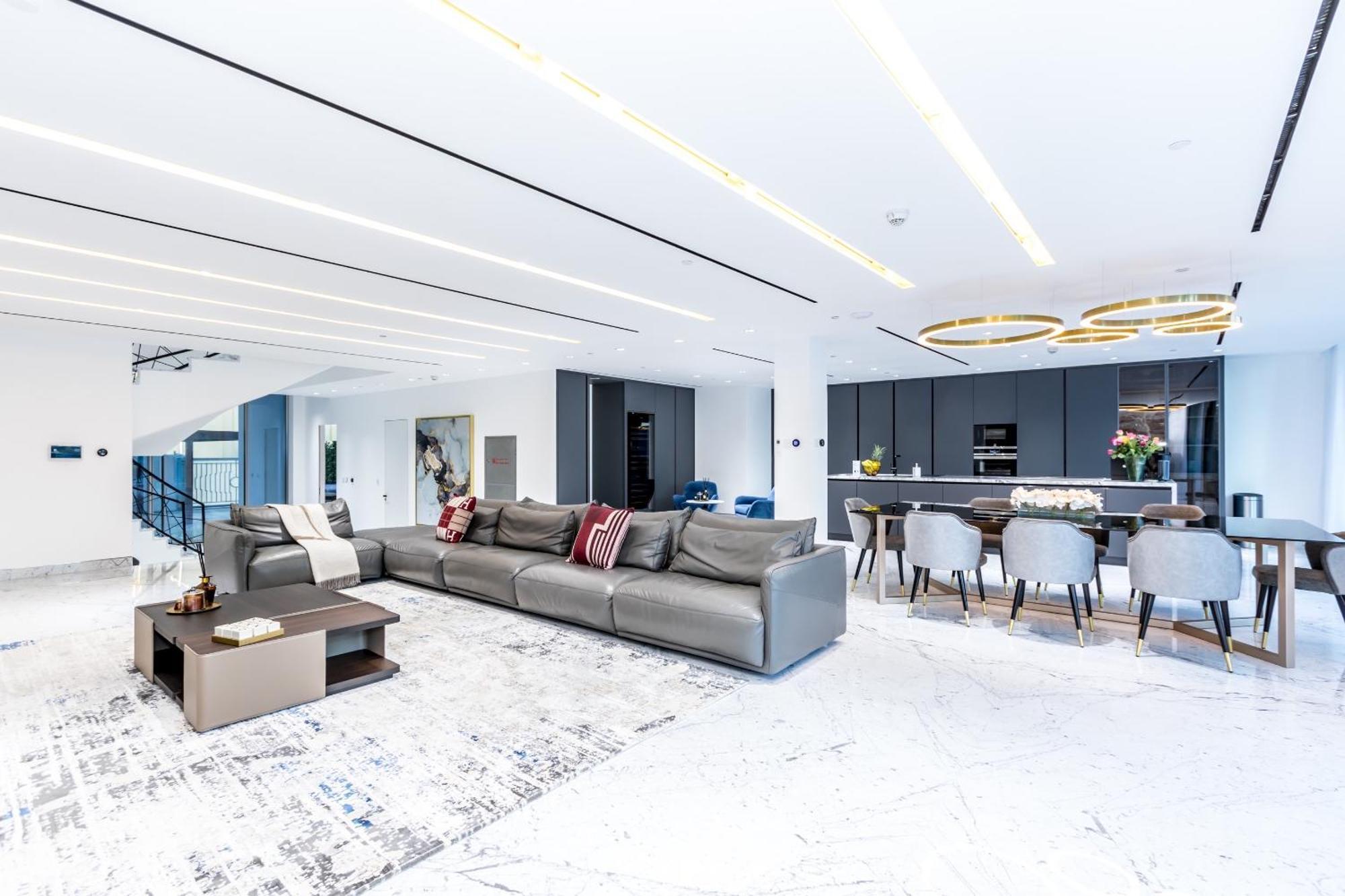 Вилла Dubai Marina Hidden Gem- Luxury,Unveiled Экстерьер фото